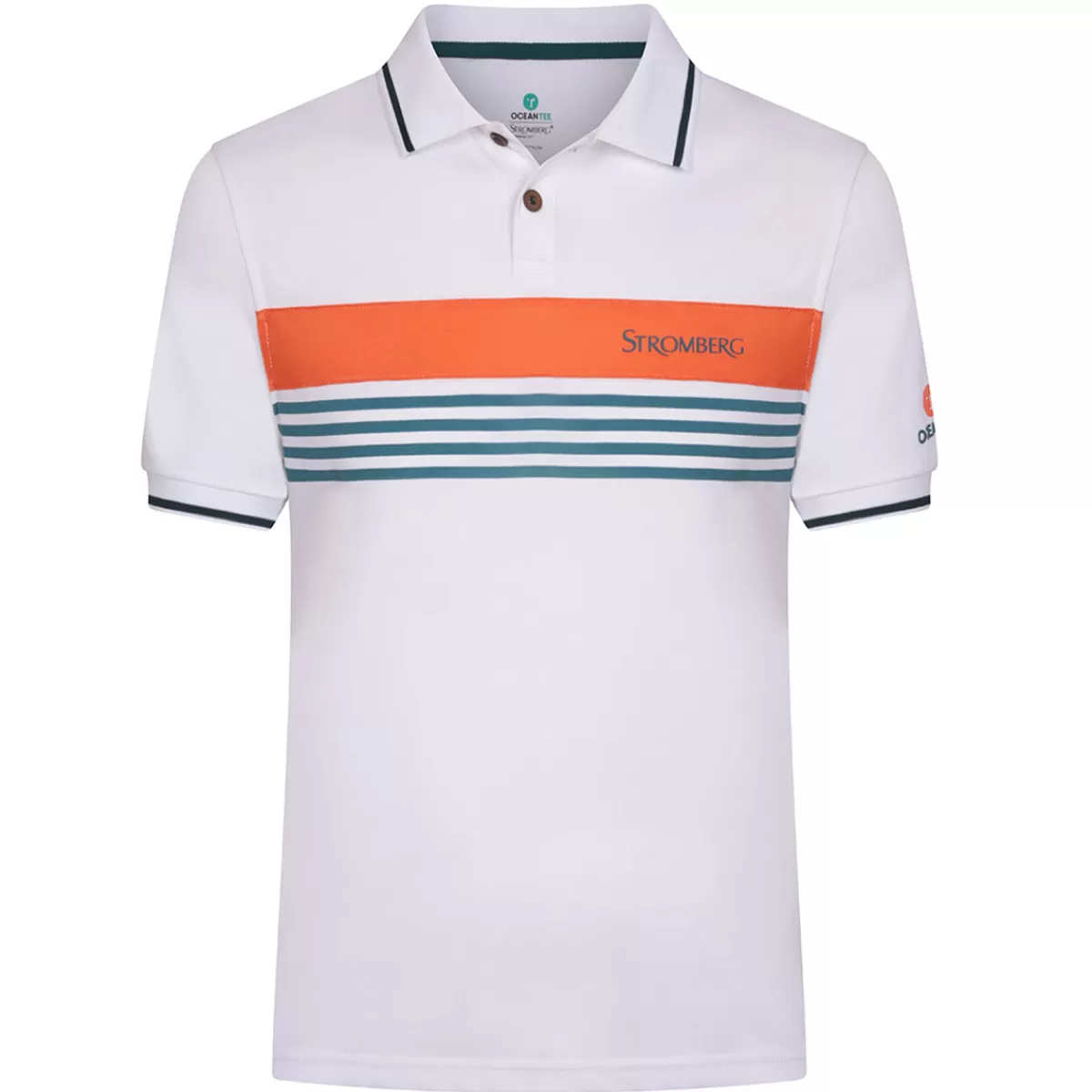 Shop Ocean Tee Stromberg Men's Oceantee Stretch Golf Polo Shirt