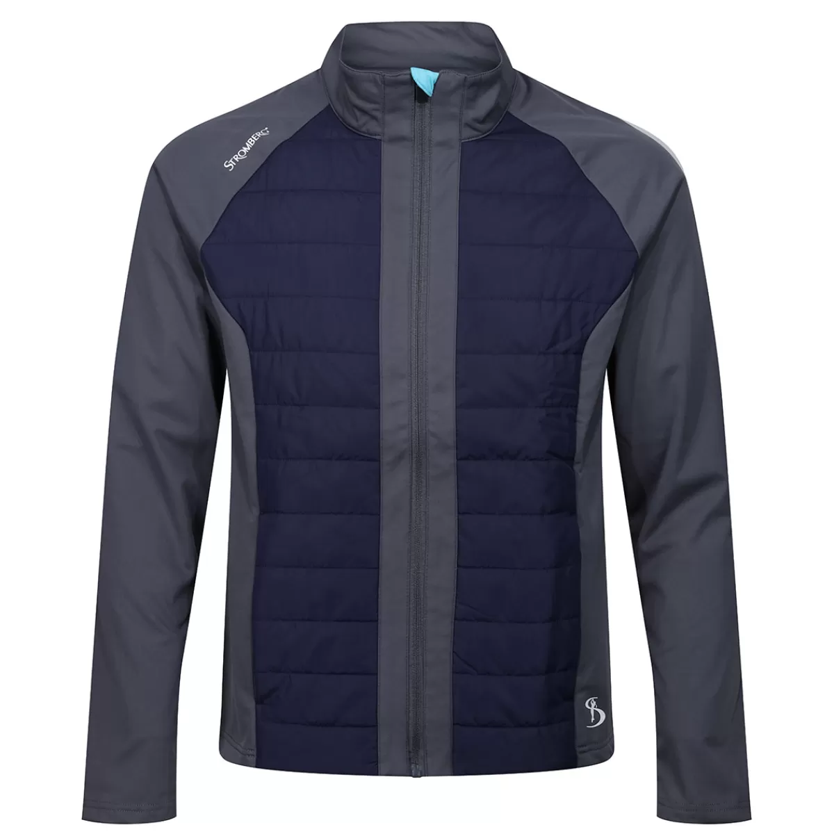 Discount Stromberg Men's Panel Hybrid Golf Jacket Peacoat/Castlerock