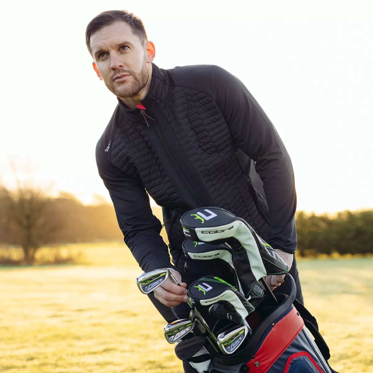 Outlet Stromberg Men's Patron Hybrid Golf Jacket