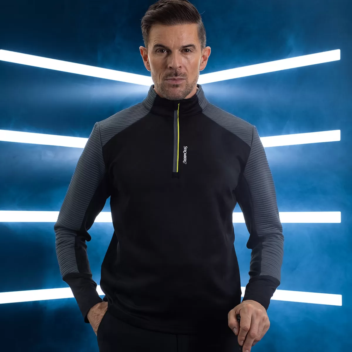 Outlet Men's Ridge Golf Midlayer Men Men's Golf Sweaters