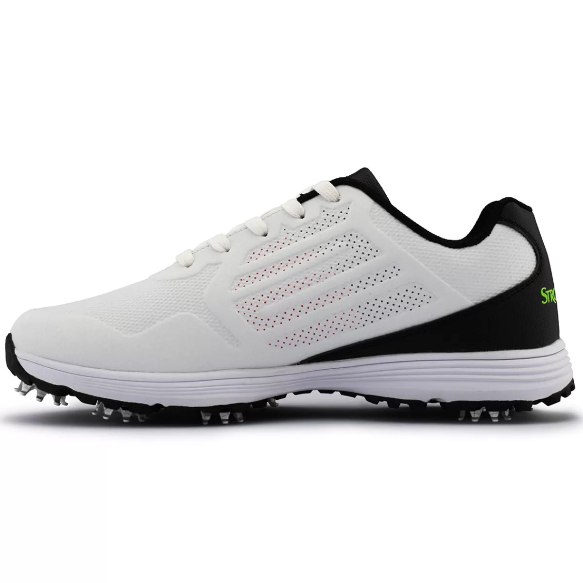 Discount Stromberg Men's Terra Waterproof Spiked Golf Shoes White