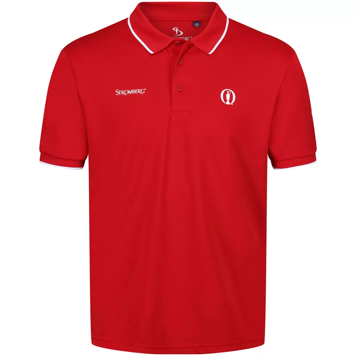 Sale Stromberg Men's The Open Cartgate Stretch Golf Polo Shirt