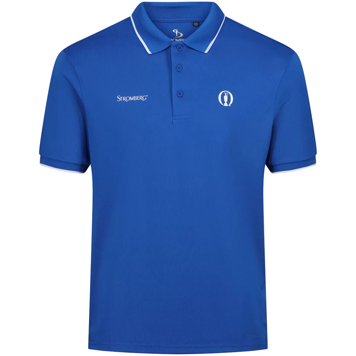 New Stromberg Men's The Open Cartgate Stretch Golf Polo Shirt
