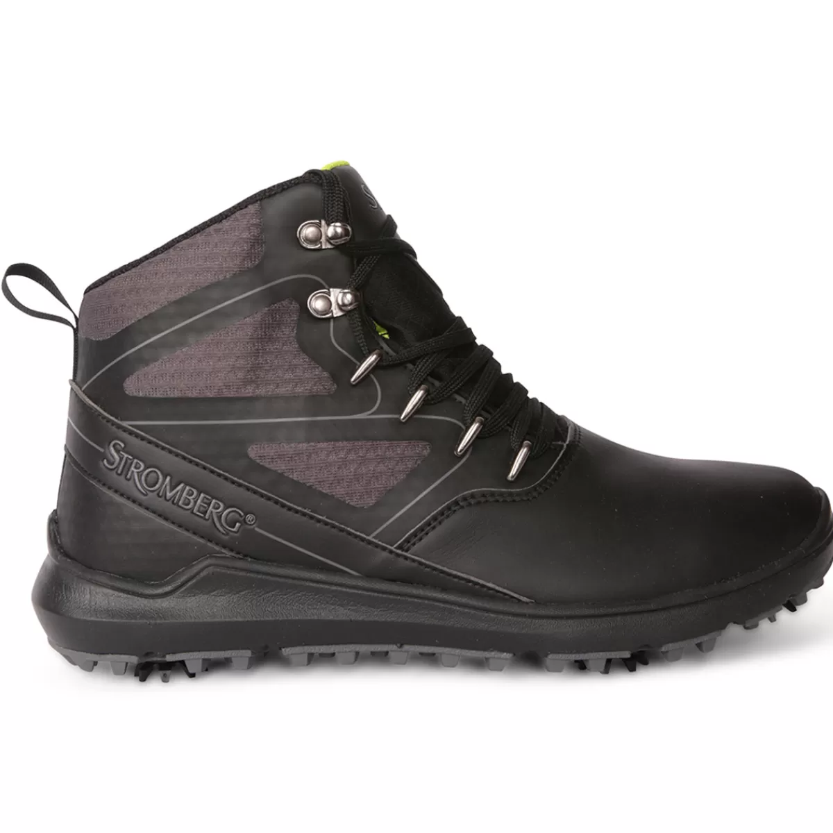 Store Stromberg Men's Tour Classic Waterproof Golf Boots Black/Grey