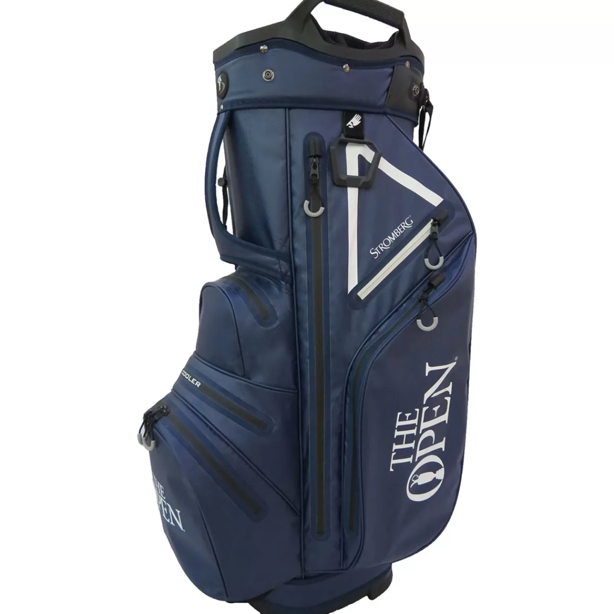 Flash Sale Stromberg The Open Waterproof Golf Cart Bag Navy/White
