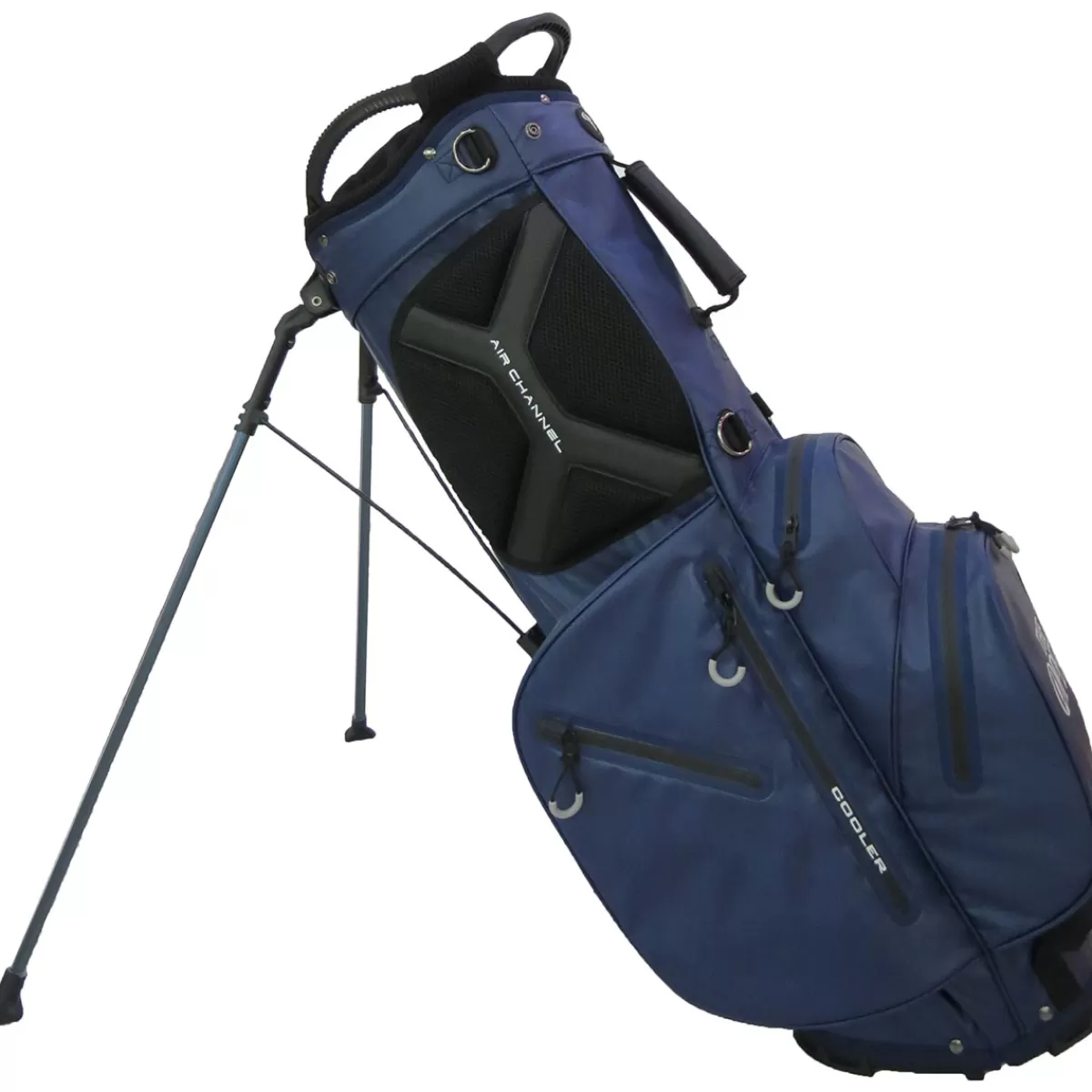 Best Sale Stromberg The Open Waterproof Golf Stand Bag Navy/White