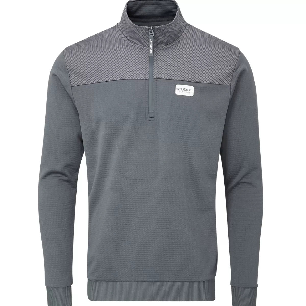 Hot Men's Active-Tech Half Zip Golf Mid Layer Men Men's Golf Sweaters