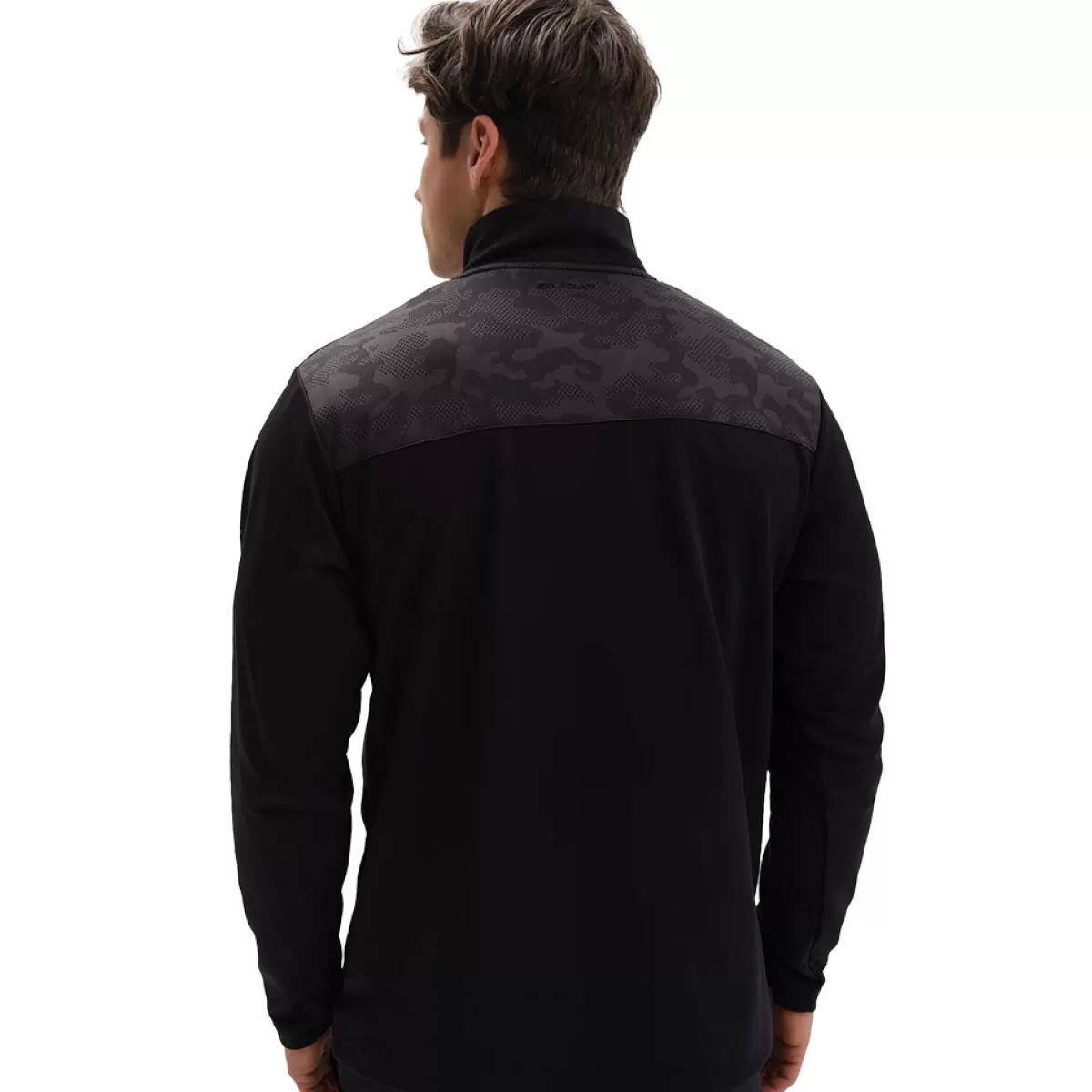Cheap Men's Active-Tech Half Zip Golf Midlayer Men Men's Golf Sweaters