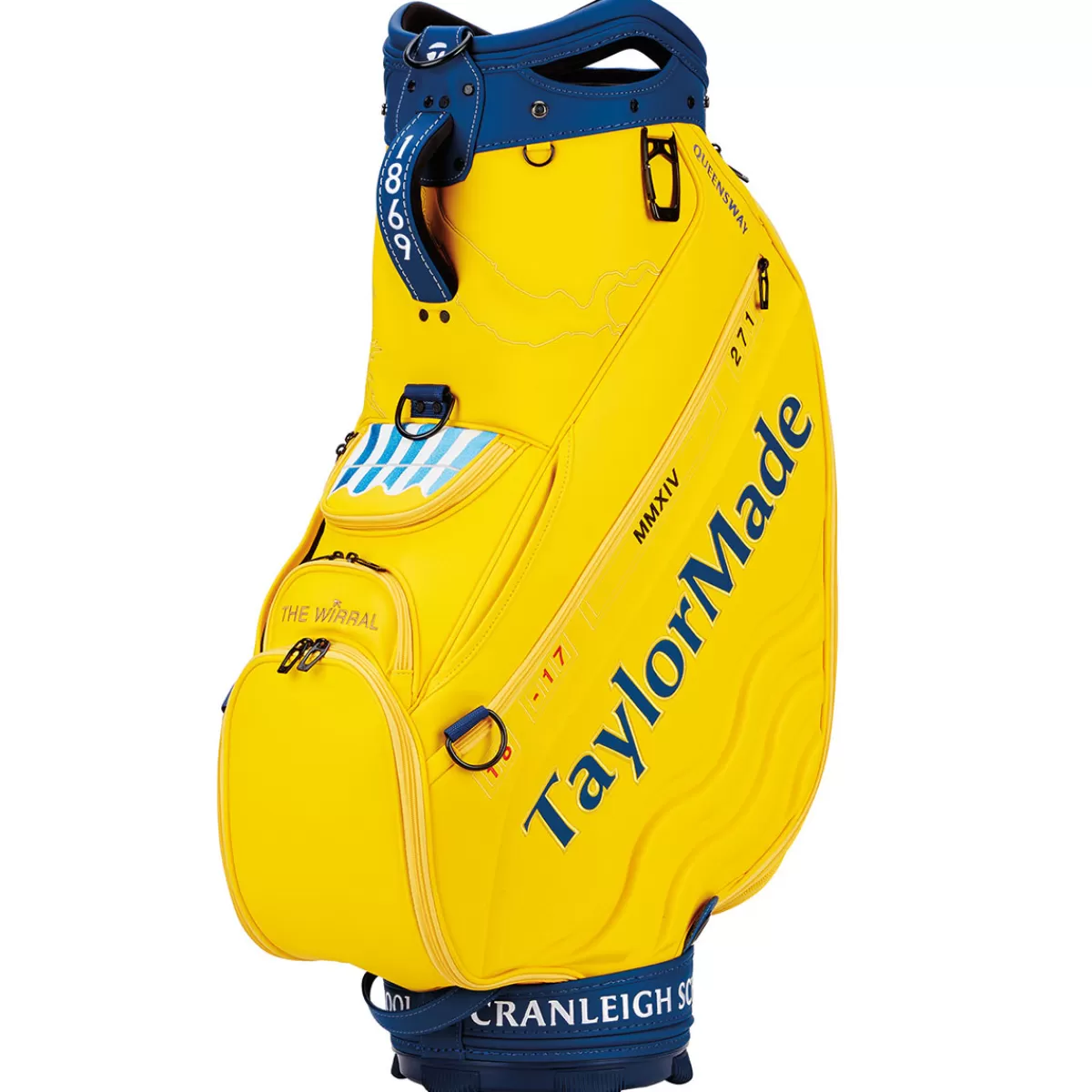 Flash Sale TaylorMade British Open Limited-Edition Golf Staff Bag Yellow/Blue