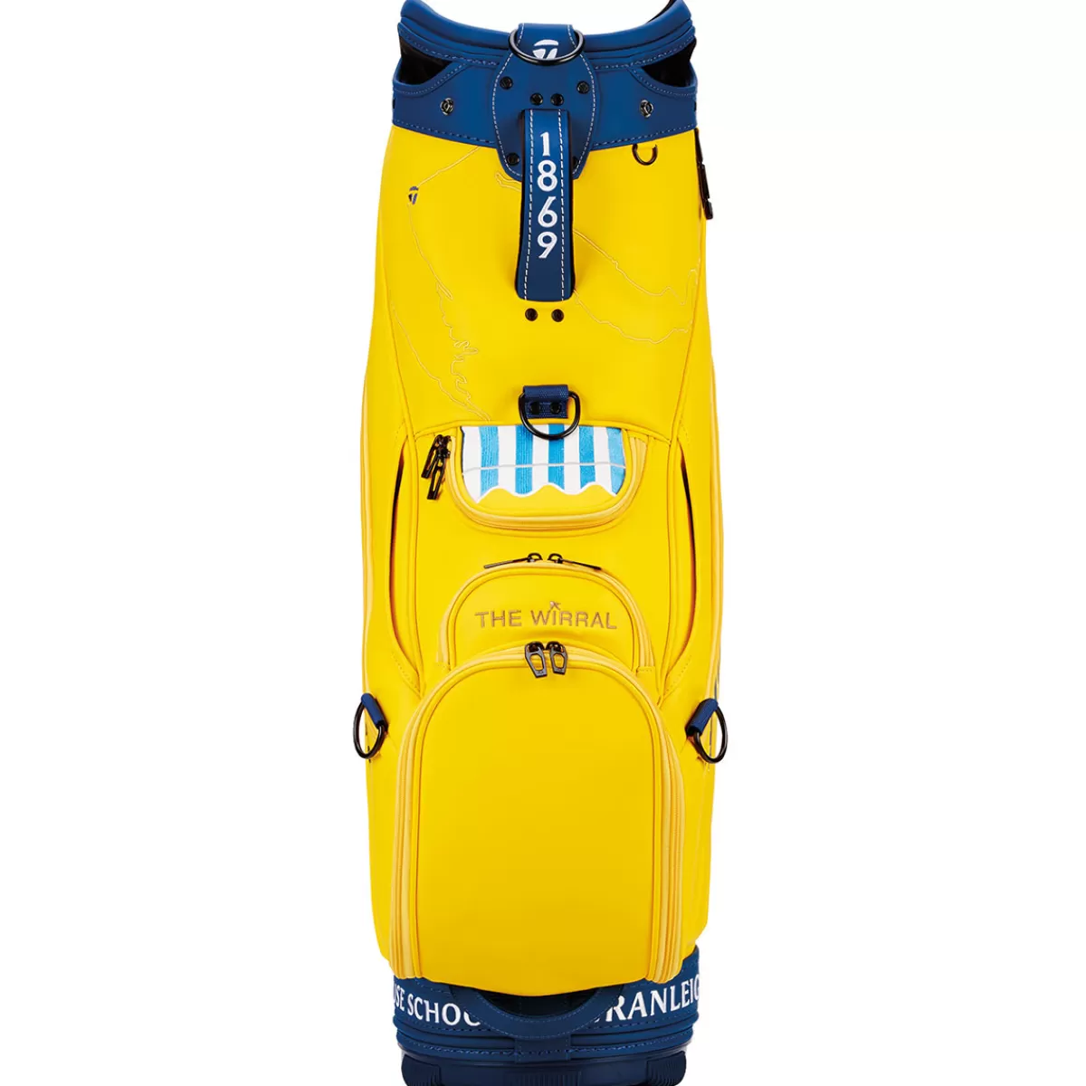 Flash Sale TaylorMade British Open Limited-Edition Golf Staff Bag Yellow/Blue