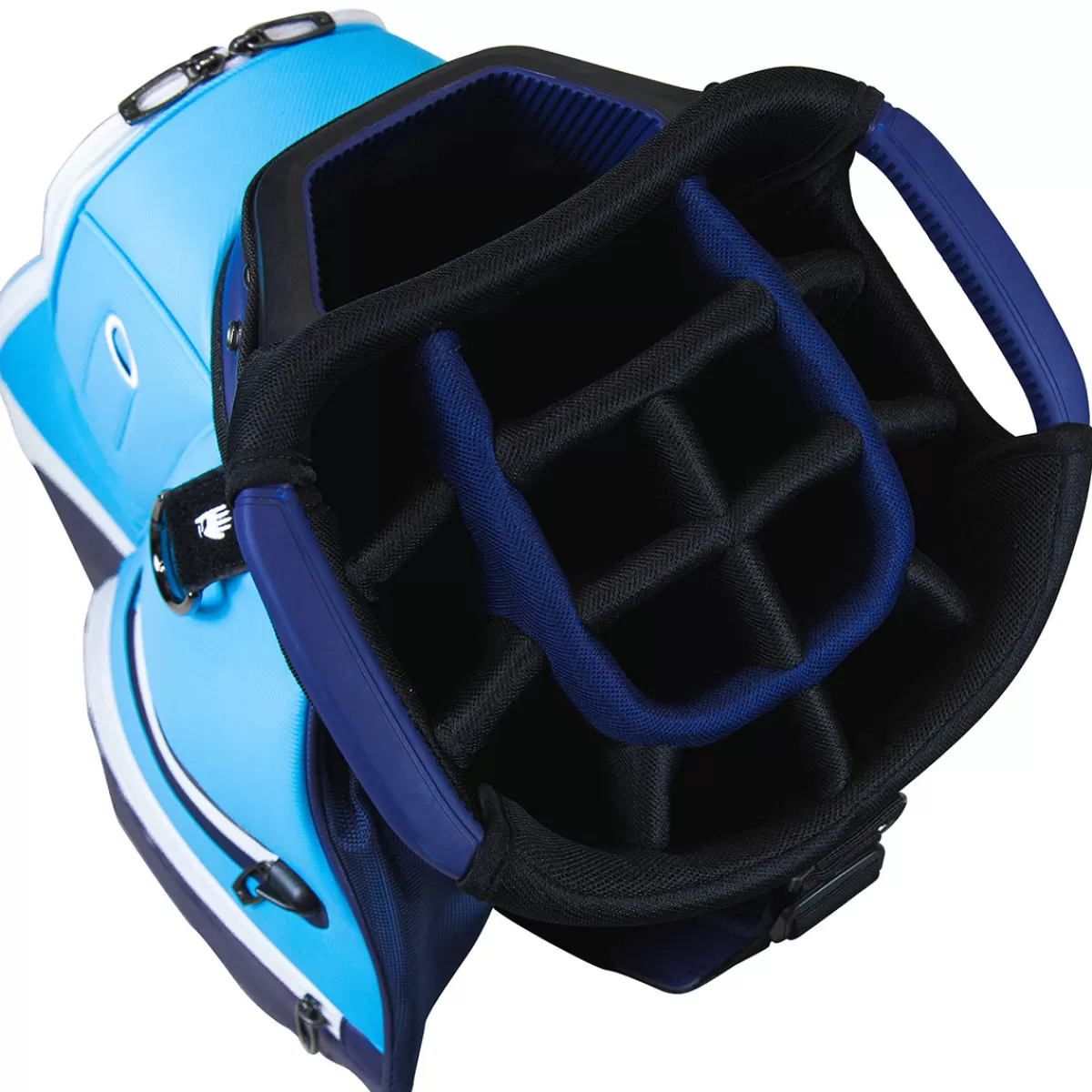 Best Sale TaylorMade Deluxe Golf Cart Bag Navy/Blue/White
