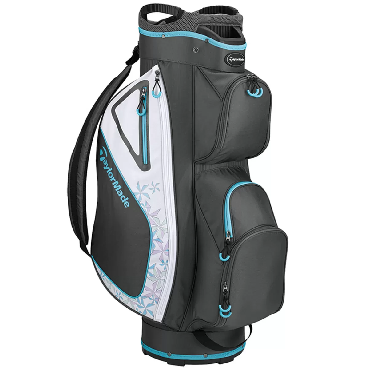Online TaylorMade Kalea Golf Cart Bag Charcoal/Charcoal/Blue
