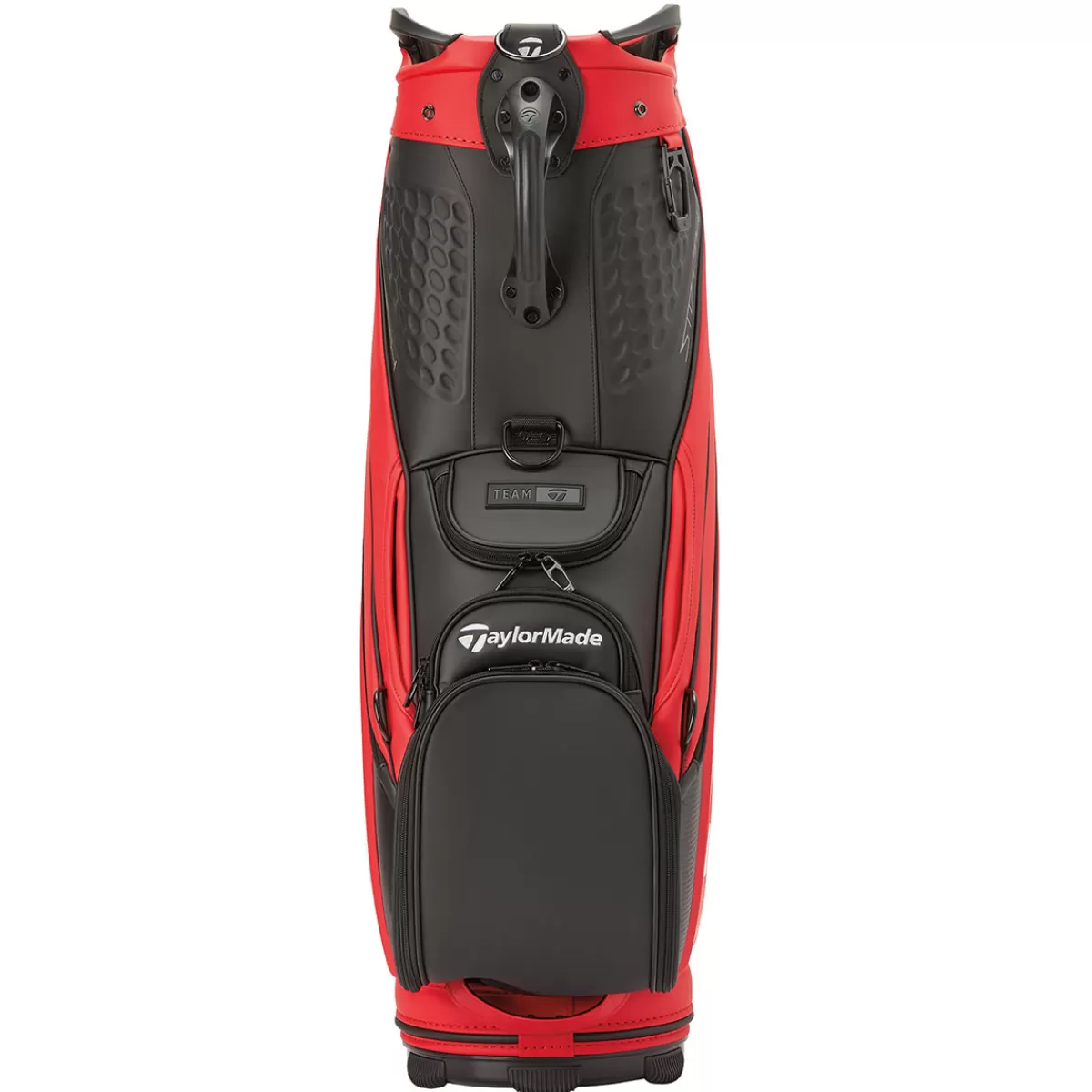 New TaylorMade Stealth Tour Golf Staff Bag Red/Black
