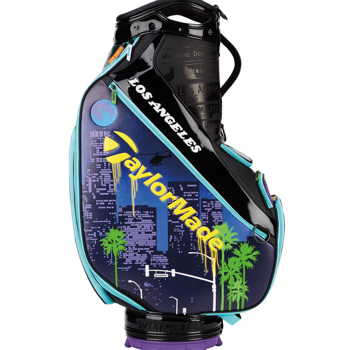 Outlet TaylorMade Summer Commemorative Limited-Edition Golf Staff Bag Black/Multi