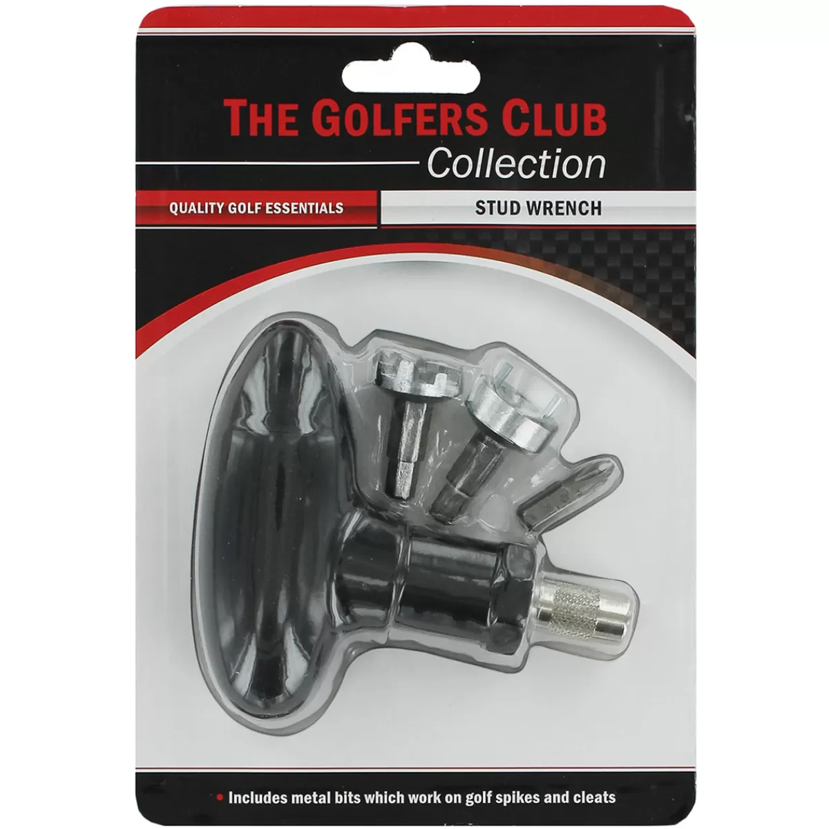 Best Sale Brand Fusion The Golfers Club Rachet Stud Wrench Black