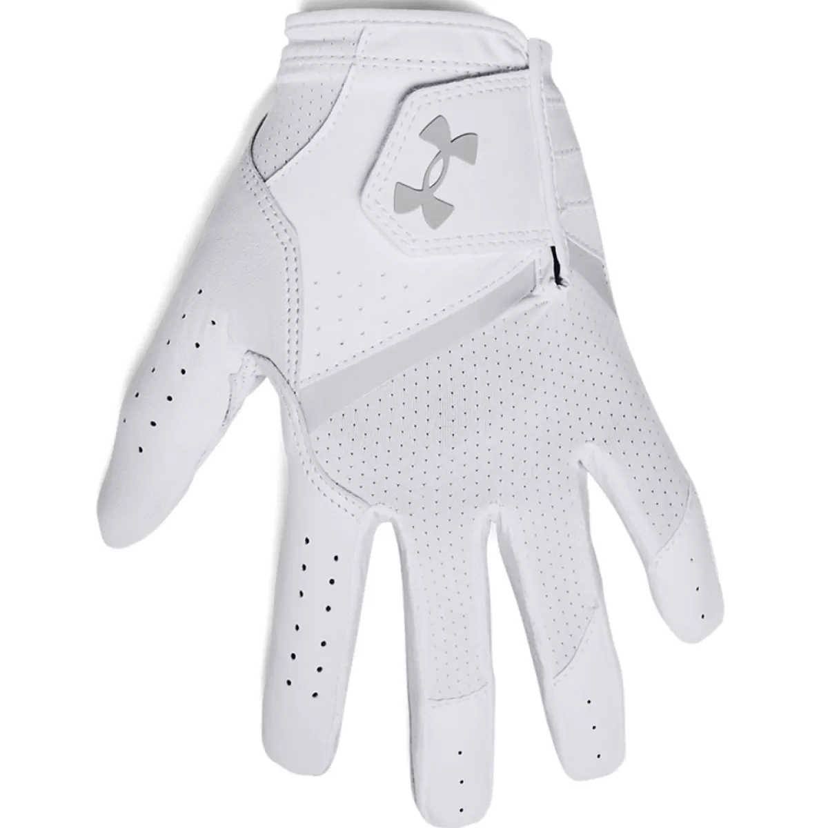 Outlet Under Armour Ladies Iso-Chill Golf Glove White/Halo Grey/Halo Grey