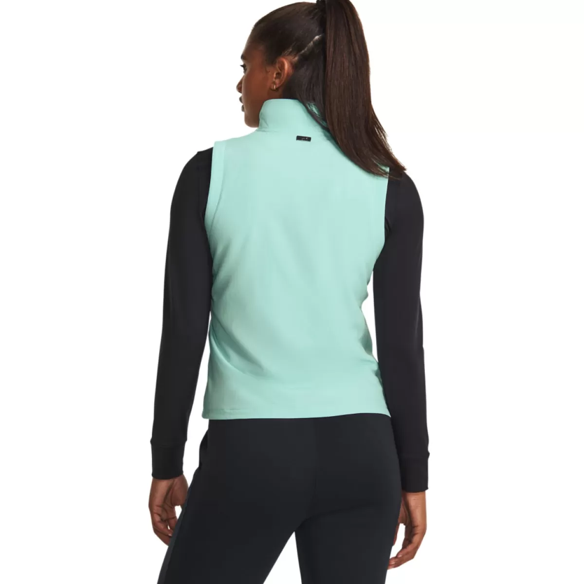 Outlet Under Armour Ladies Storm Revo Golf Vest Neo Turquoise/Metallic Silver
