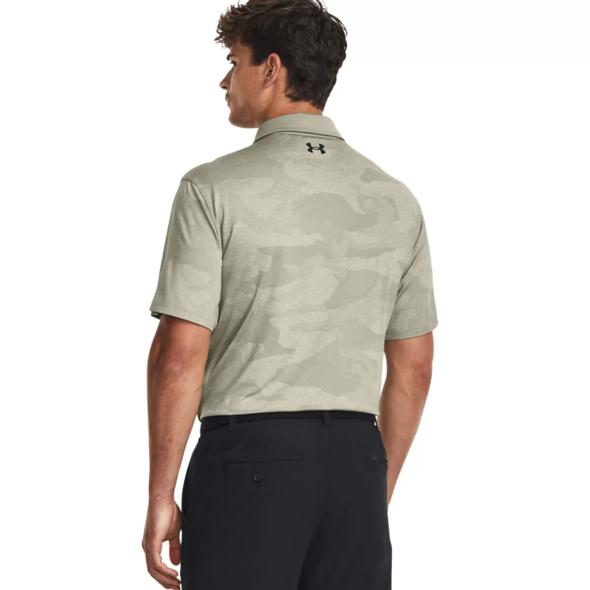 Shop Under Armour Men's 2.0 Camo Jacquard Golf Polo Shirt