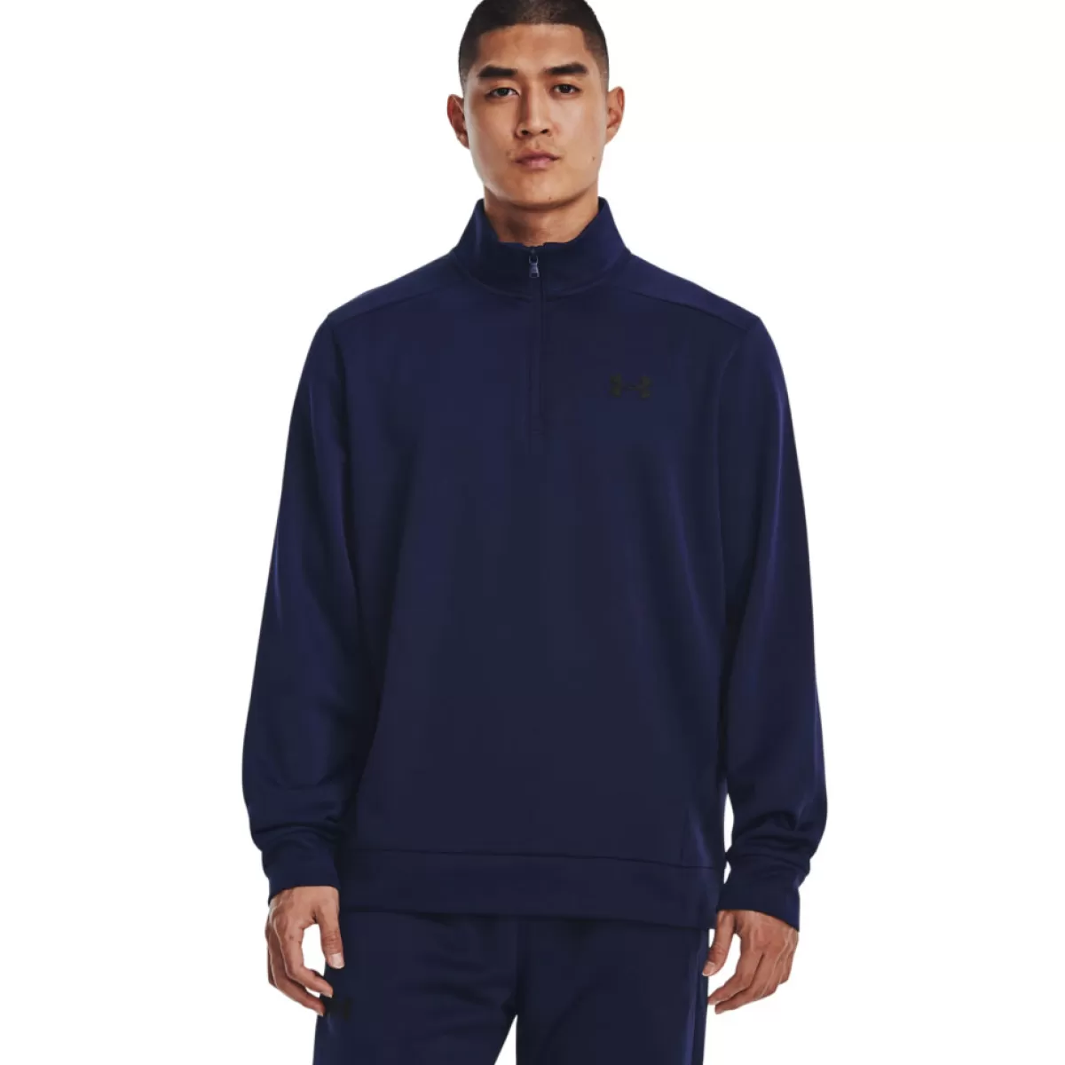 Best Sale Men's Armour Fleece Half Zip Golf Midlayer Men Men's Golf Sweaters