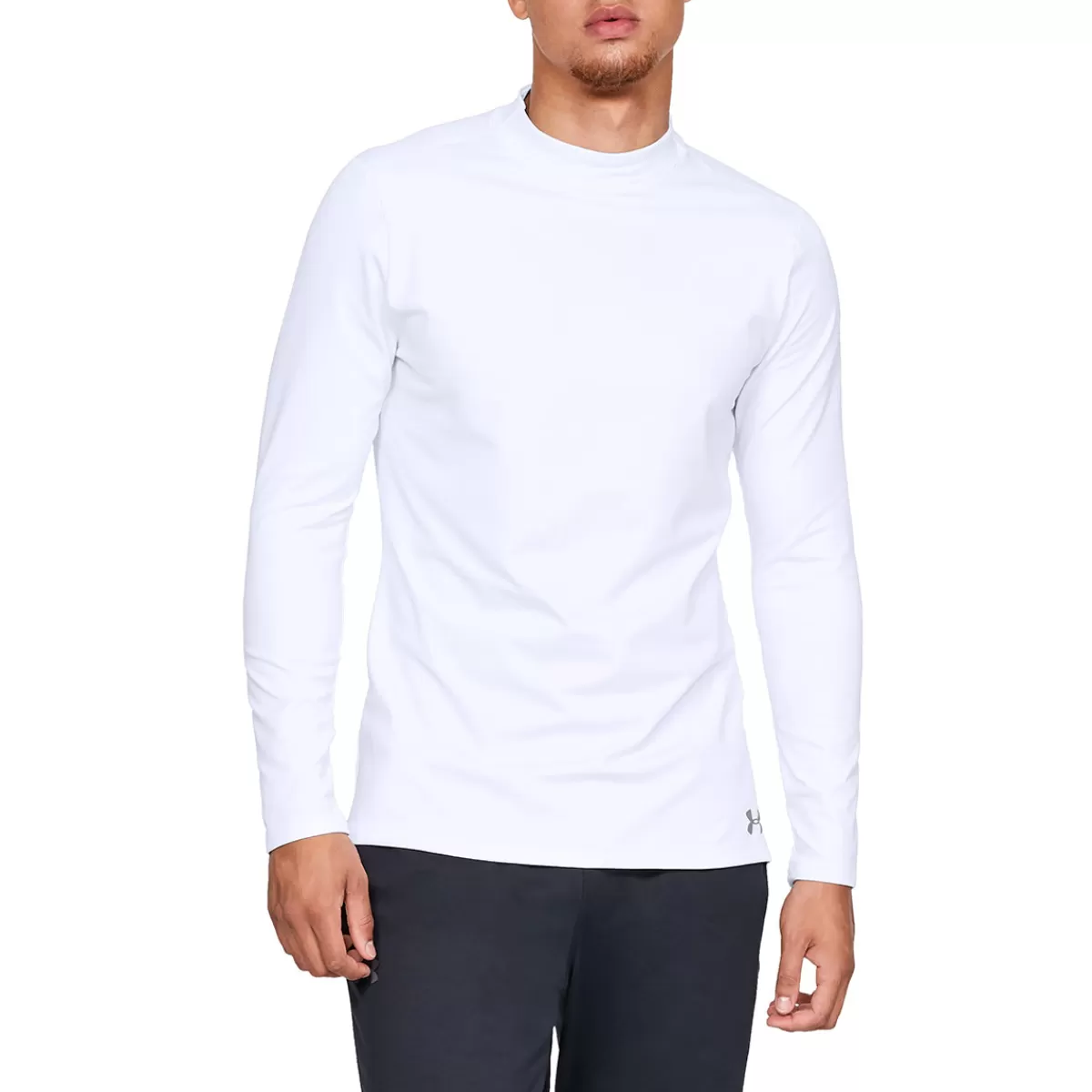 Shop Men's Cg Armour Mock Stretch Golf Base Layer Men Men's Golf Base Layers