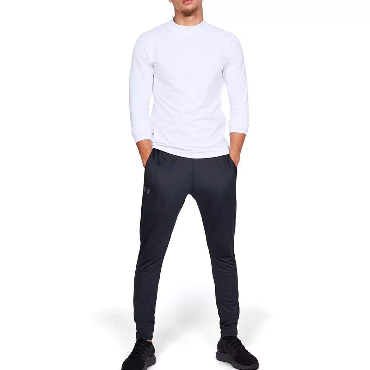 Shop Men's Cg Armour Mock Stretch Golf Base Layer Men Men's Golf Base Layers