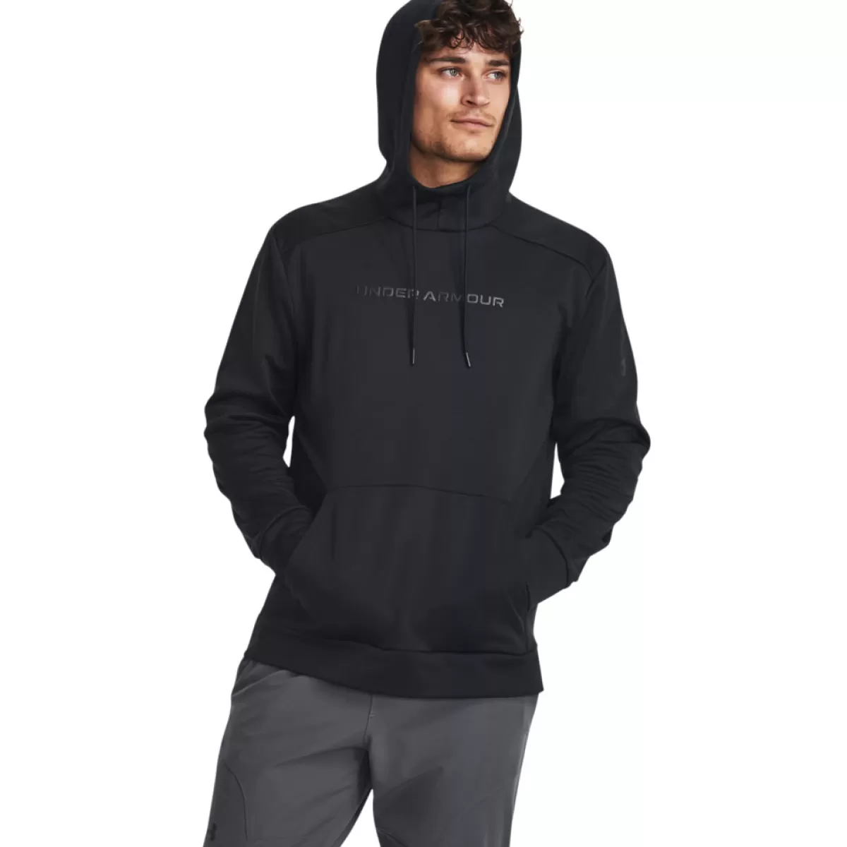Shop Men's Fleece Wordmark Hd Golf Hoodie Men Men's Golf Hoodies