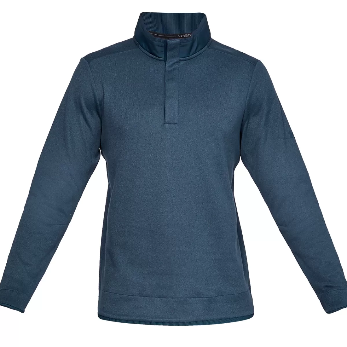 New Men's Heather Snap Mock Golf Sweater Men Men's Golf Sweaters