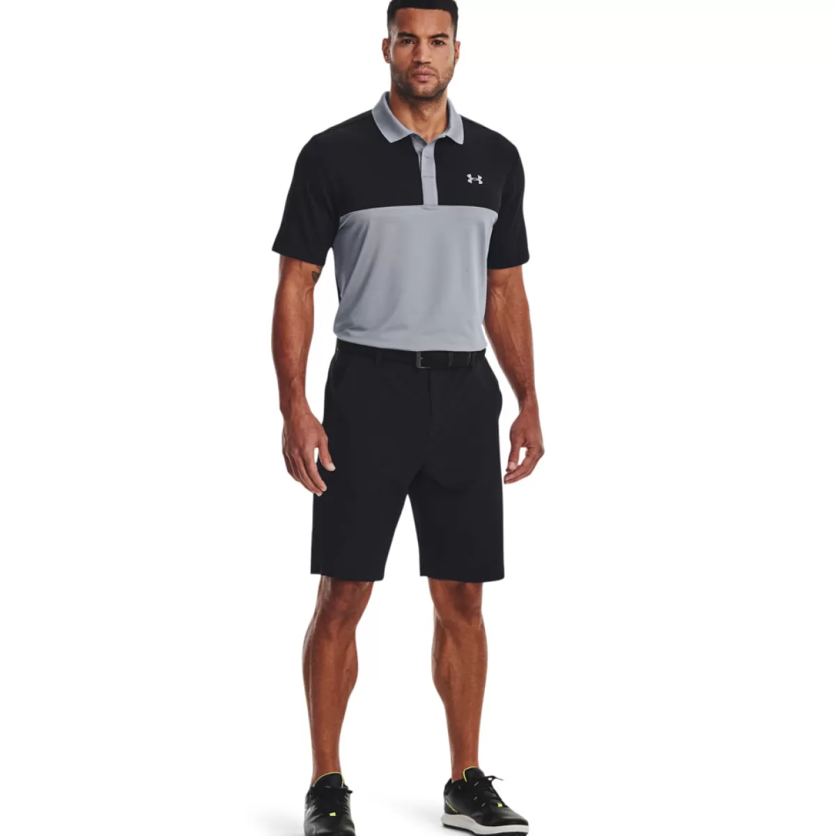 Cheap Under Armour Men's Performance 3.0 Colourblock Golf Polo Shirt