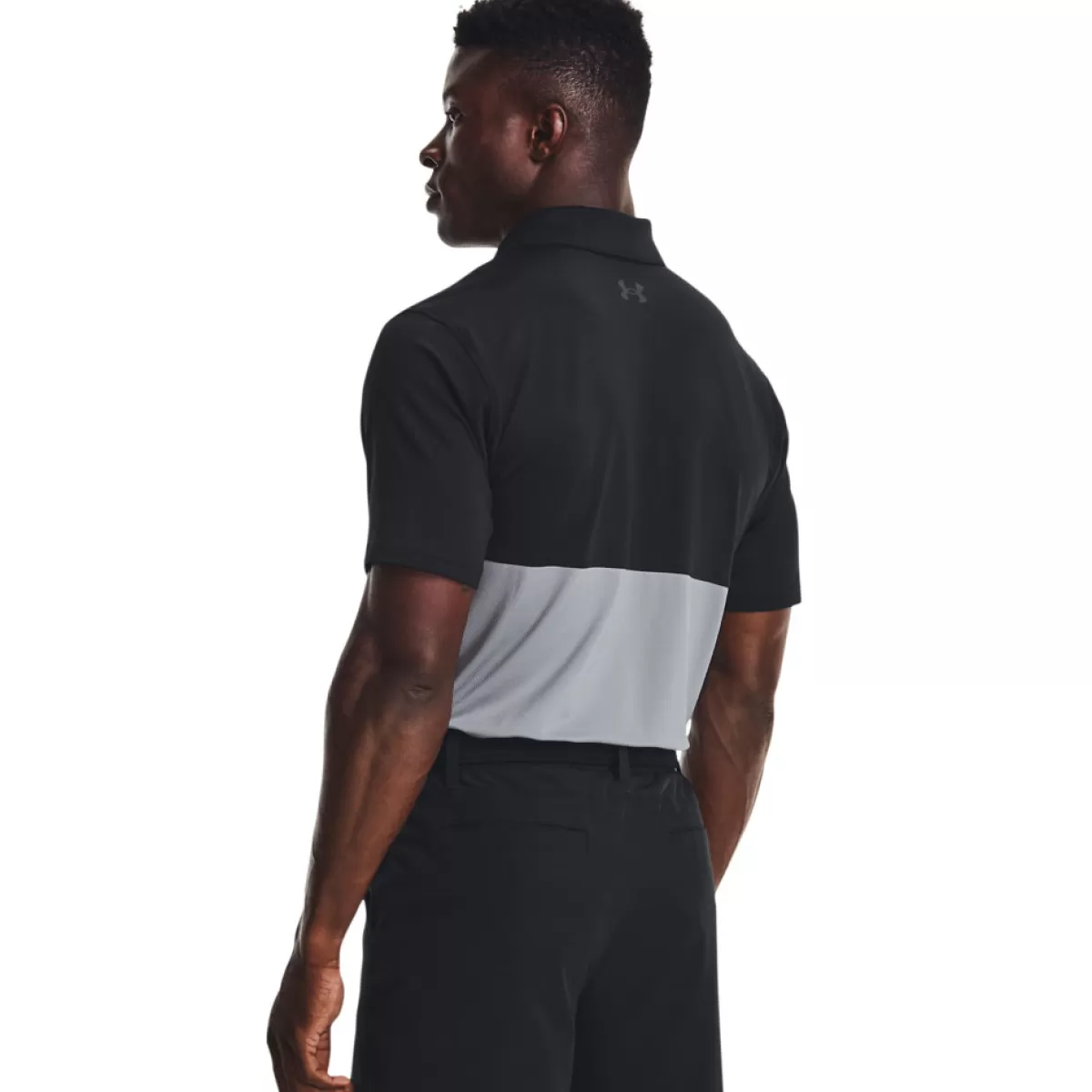 Cheap Under Armour Men's Performance Blocked Stretch Golf Polo Shirt