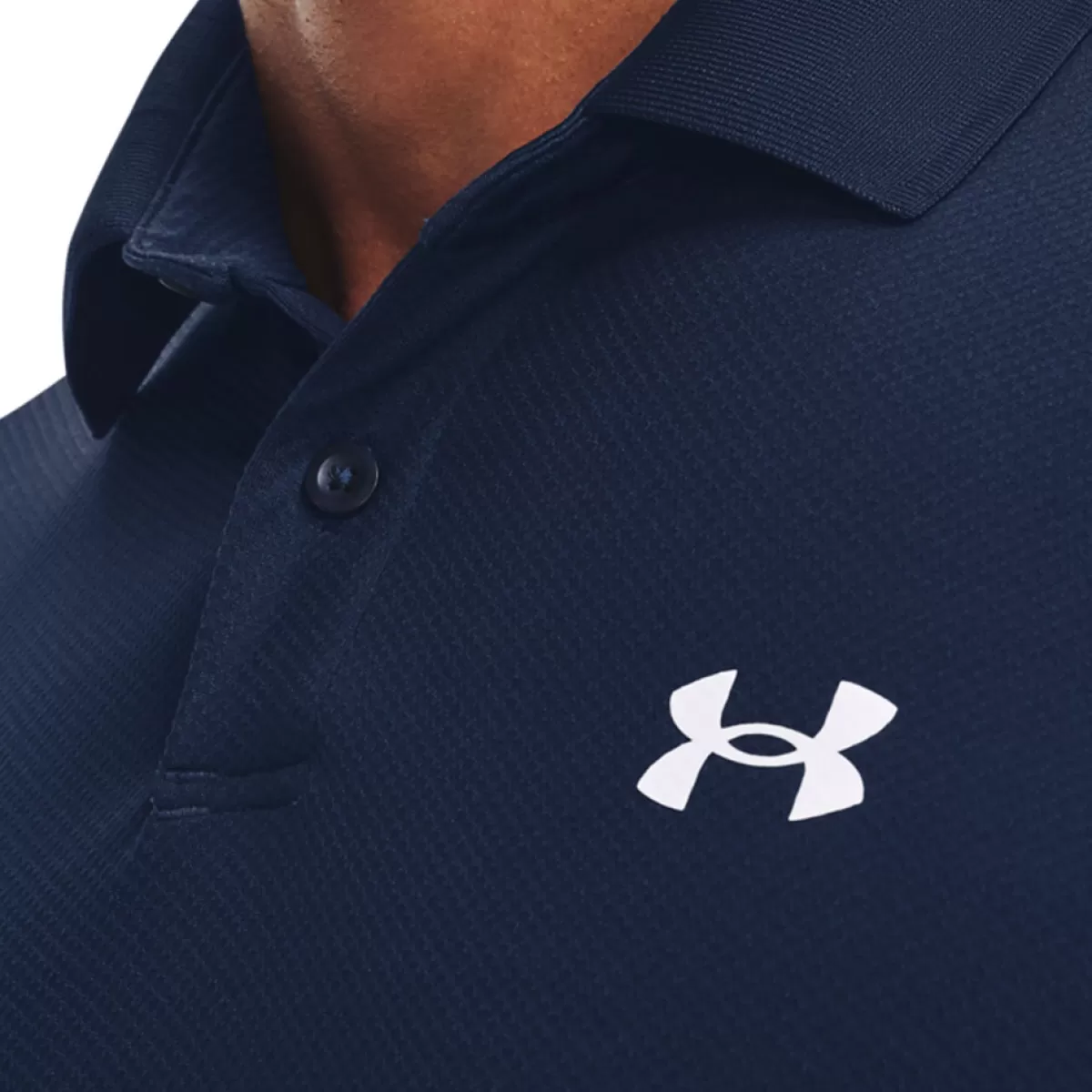 Cheap Under Armour Men's Performance Blocked Stretch Golf Polo Shirt