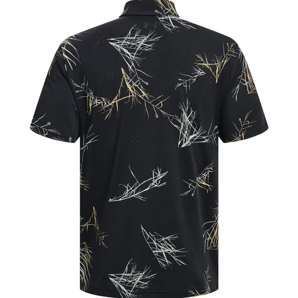 Cheap Under Armour Men's Playoff 2.0 The Escape Golf Polo Shirt Black/Black