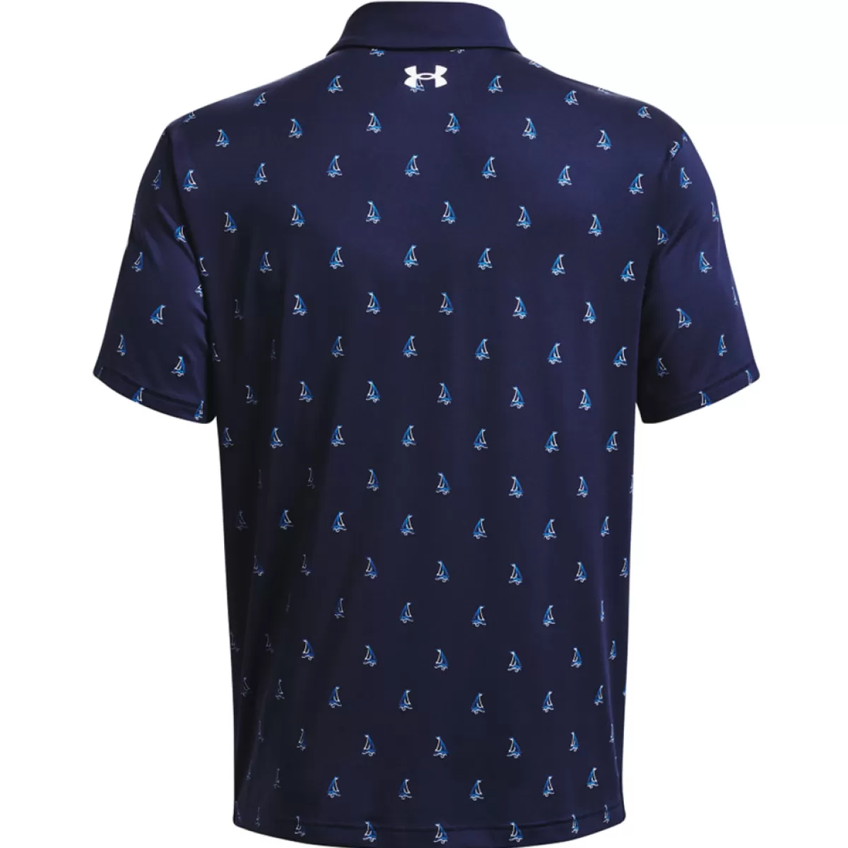 Outlet Men's Playoff 3.0 Boats Print Golf Polo Shirt Men Men's Golf Polo Shirts