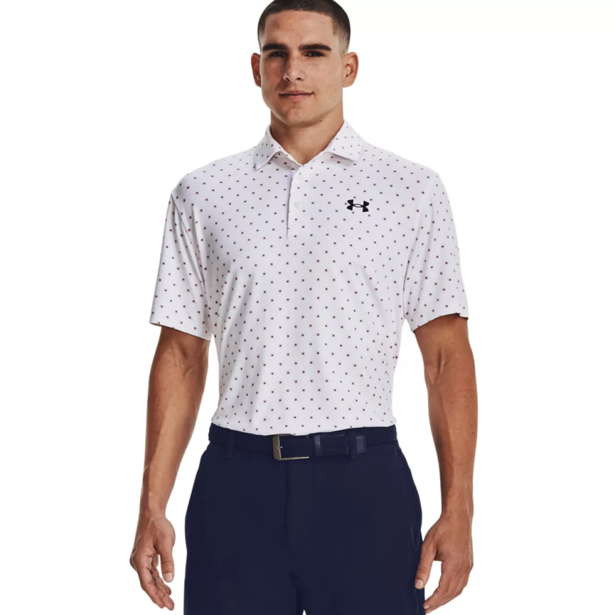 Outlet Men's Playoff 3.0 Dg Printed Golf Polo Shirt Men Men's Golf Polo Shirts
