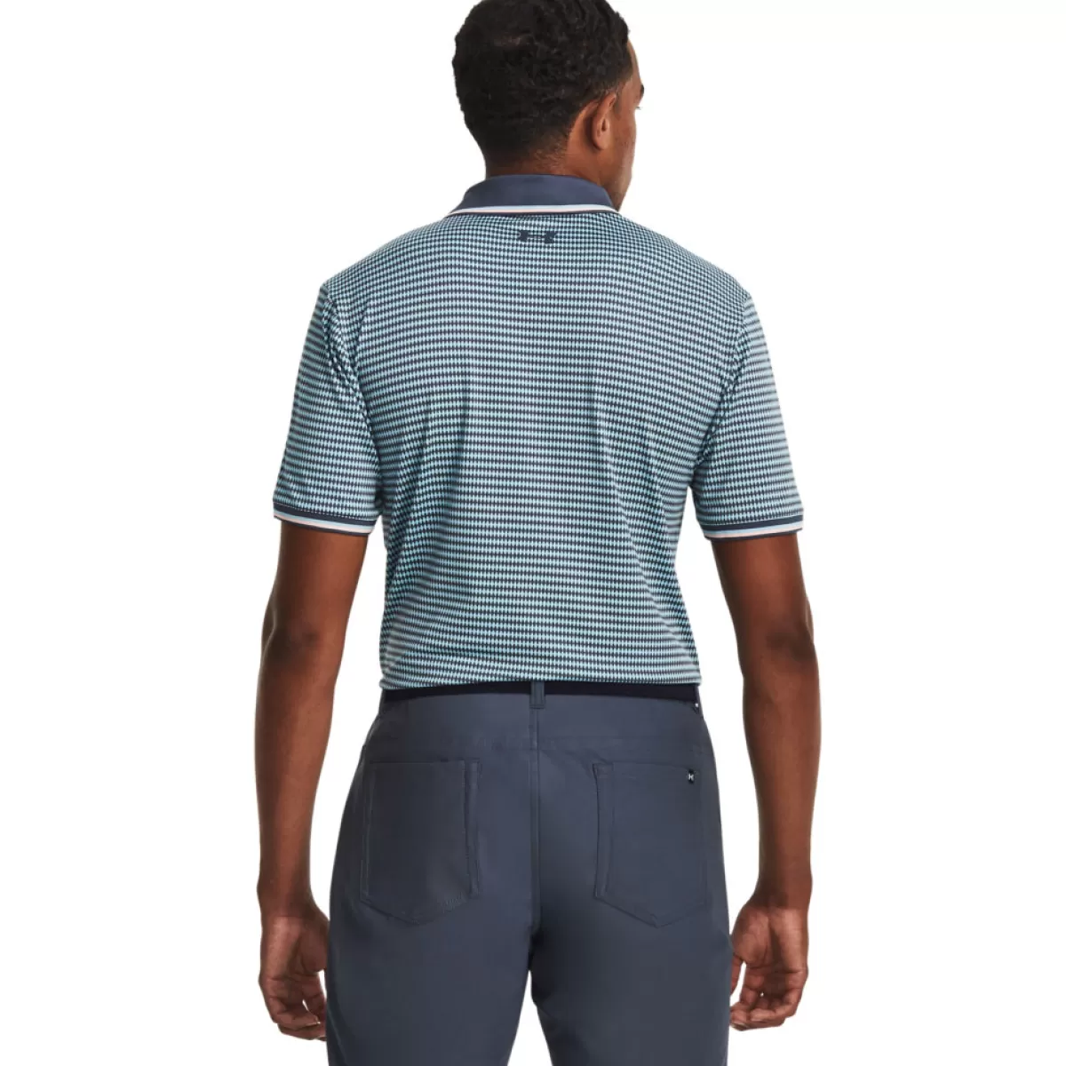 Flash Sale Men's Playoff 3.0 Rib Printed Golf Polo Shirt Men Men's Golf Polo Shirts