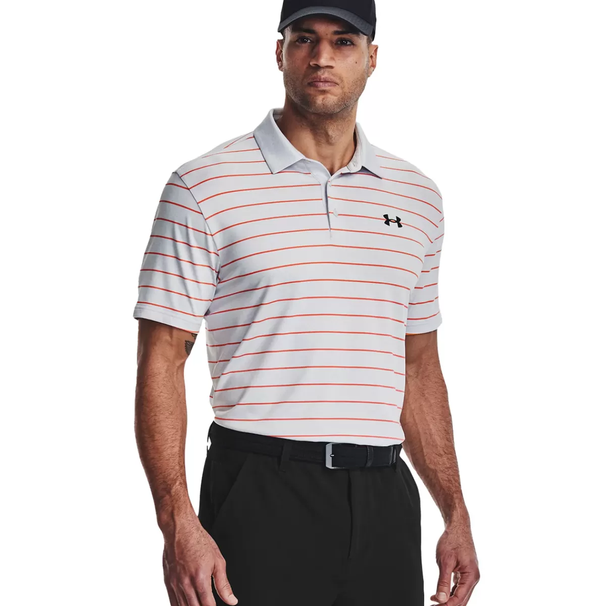 Flash Sale Men's Playoff 3.0 Rugby Yd Stripe Golf Polo Shirt Men Men's Golf Polo Shirts