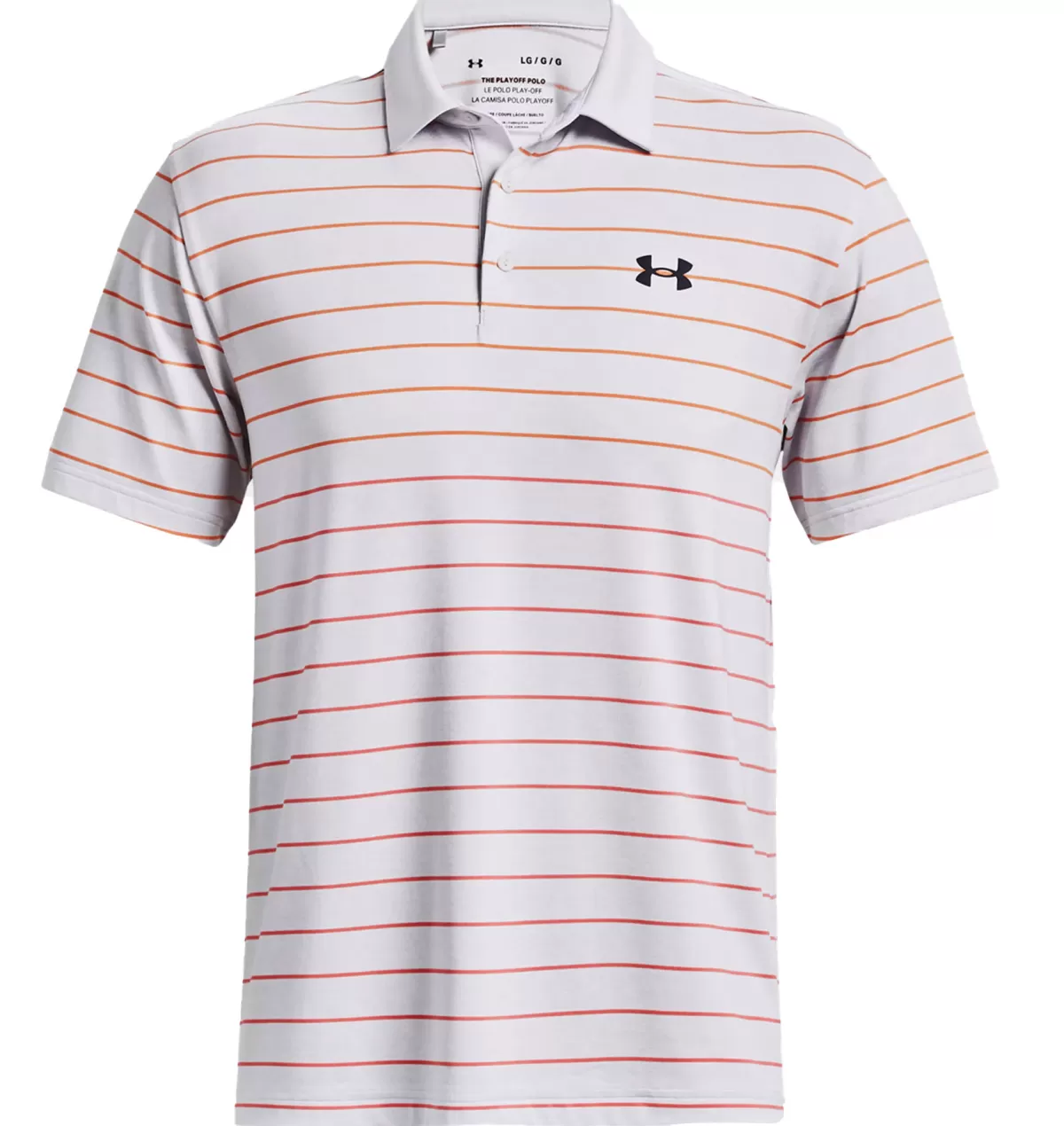 Fashion Under Armour Men's Playoff 3.0 Rugby Yd Stripe Golf Polo Shirt