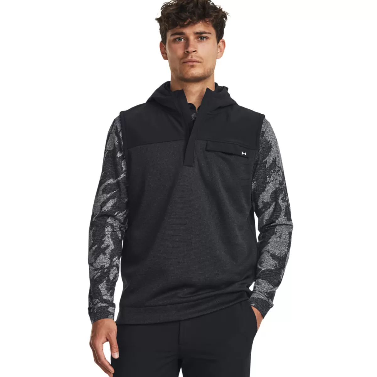 Discount Men's Storm Sweaterfleece Golf Vest Men Men's Golf Sweaters