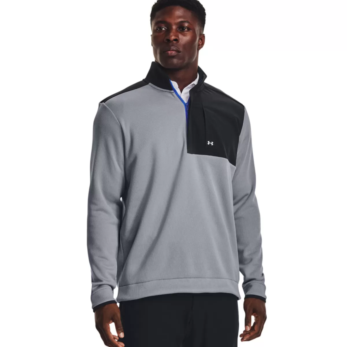Store Men's Storm Sweaterfleece Half Zip Golf Midlayer Men Men's Golf Sweaters