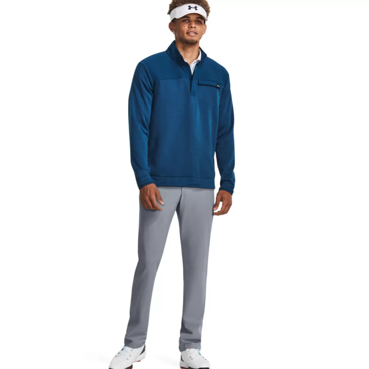 Best Men's Storm Sweaterfleece Half Zip Mid Layer Men Men's Golf Sweaters
