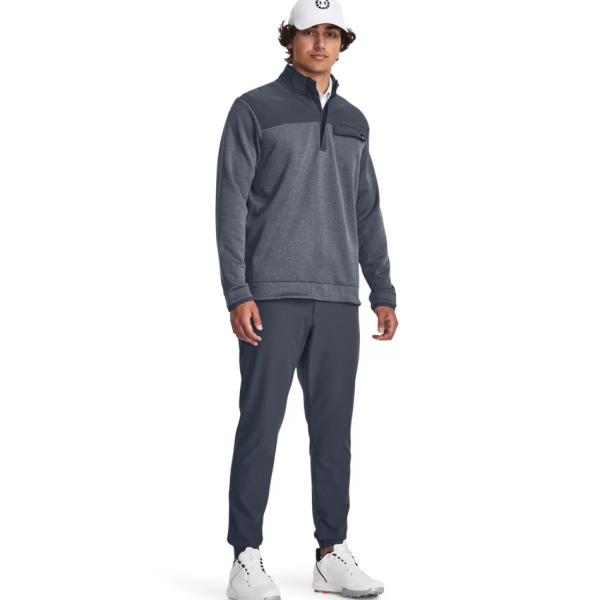 Best Men's Storm Sweaterfleece Half Zip Mid Layer Men Men's Golf Sweaters