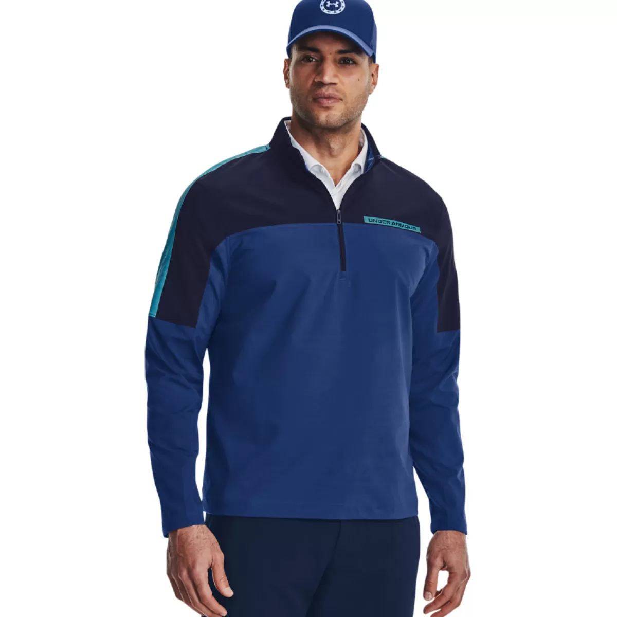 Fashion Men's Storm Windstrike Half Zip Golf Mid Layer Men Men's Golf Sweaters