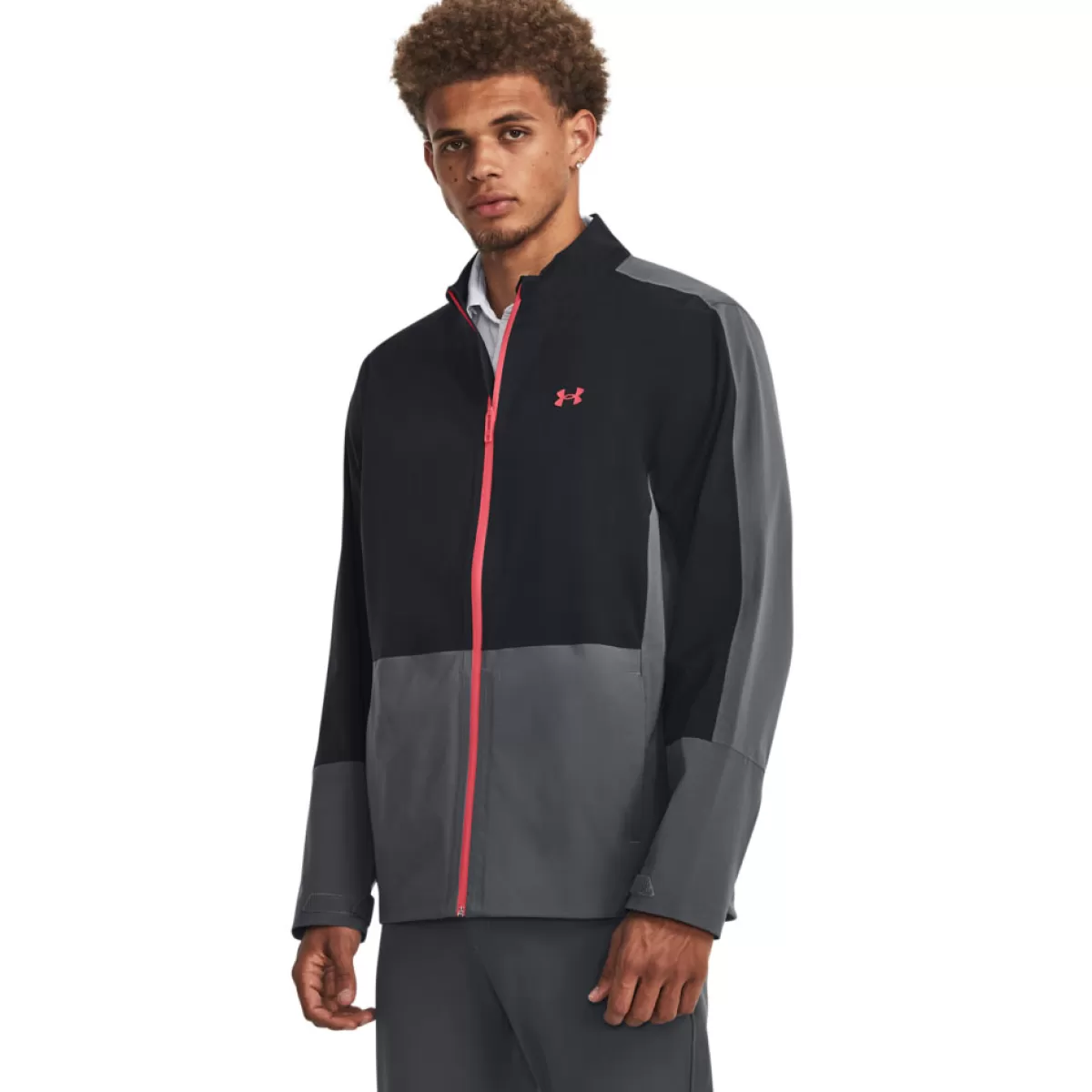 Outlet Men's Stormproof 3.0 Waterproof Full Zip Golf Jacket Men Men's Golf Waterproofs