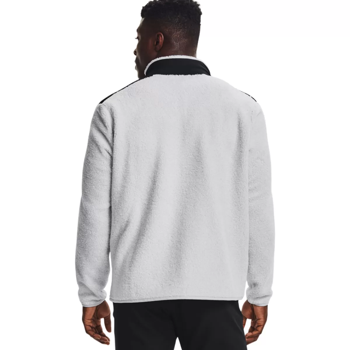 Hot Men's Sweaterfleece Pile Full Zip Golf Midlayer Men Men's Golf Jackets