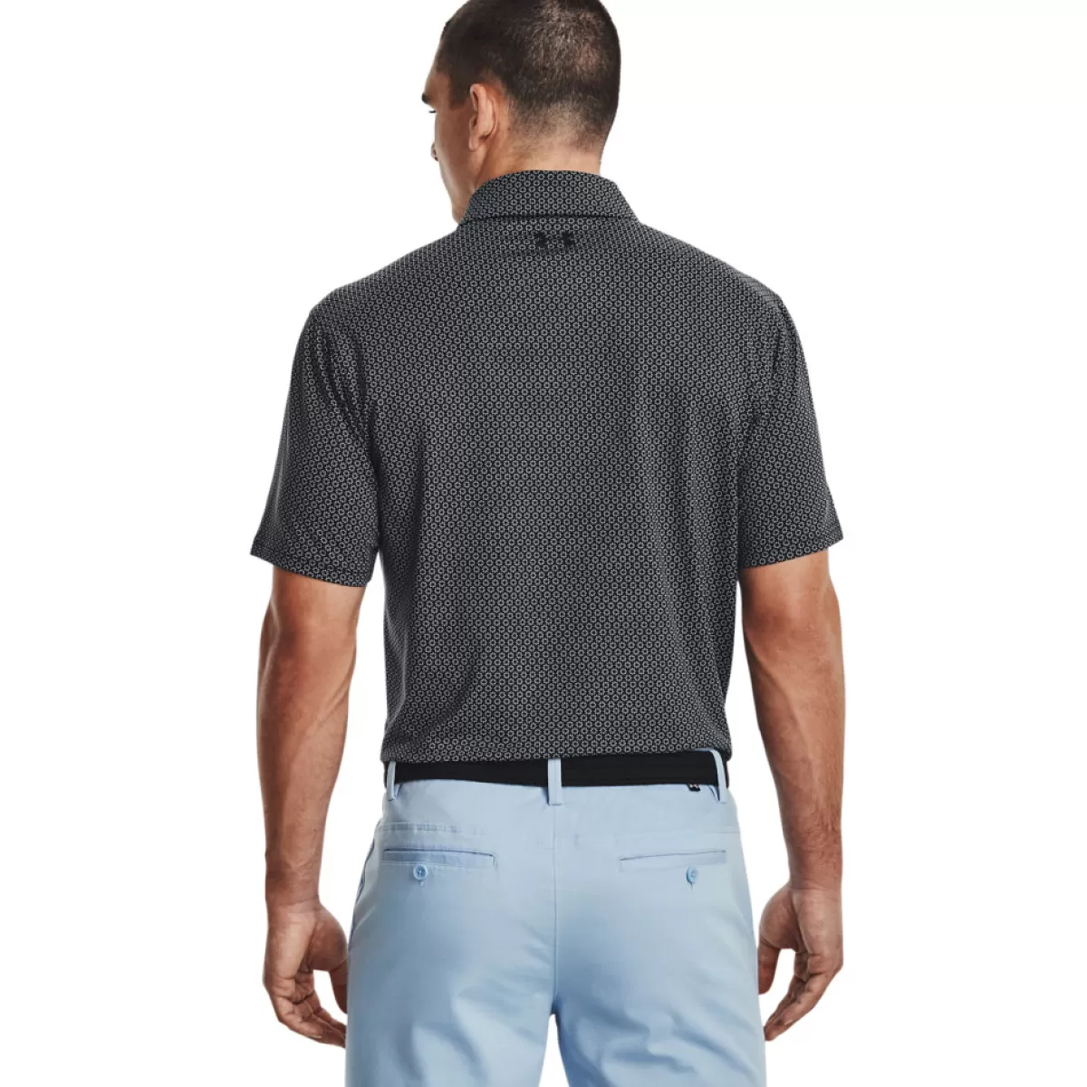 New Under Armour Men's T2G Printed Stretch Golf Polo Shirt