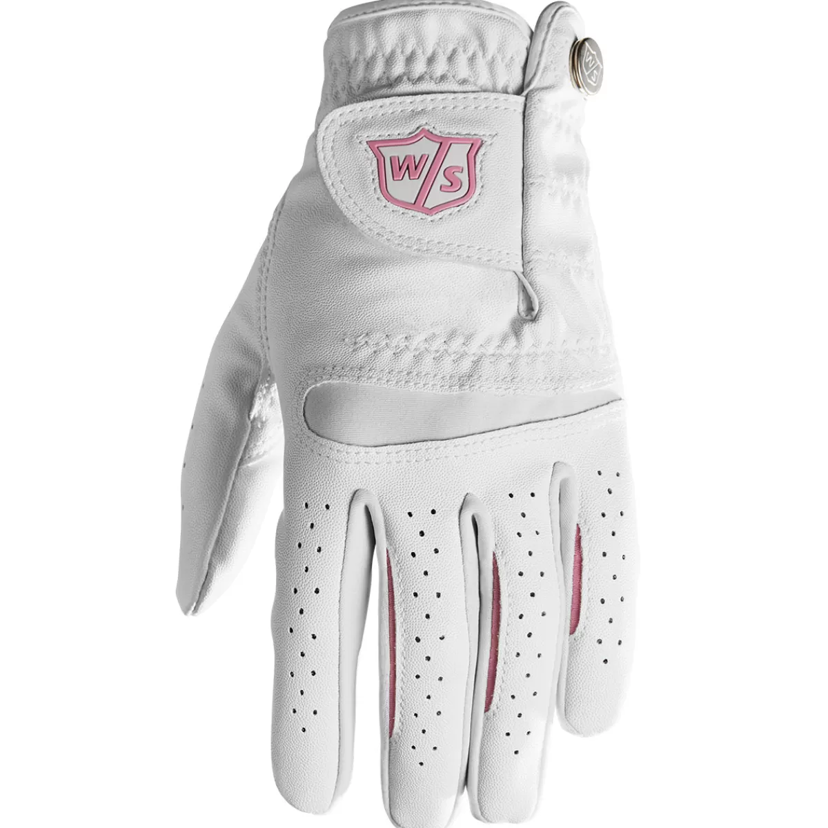 Discount Wilson Staff Wilson Ladies Profeel Golf Glove White