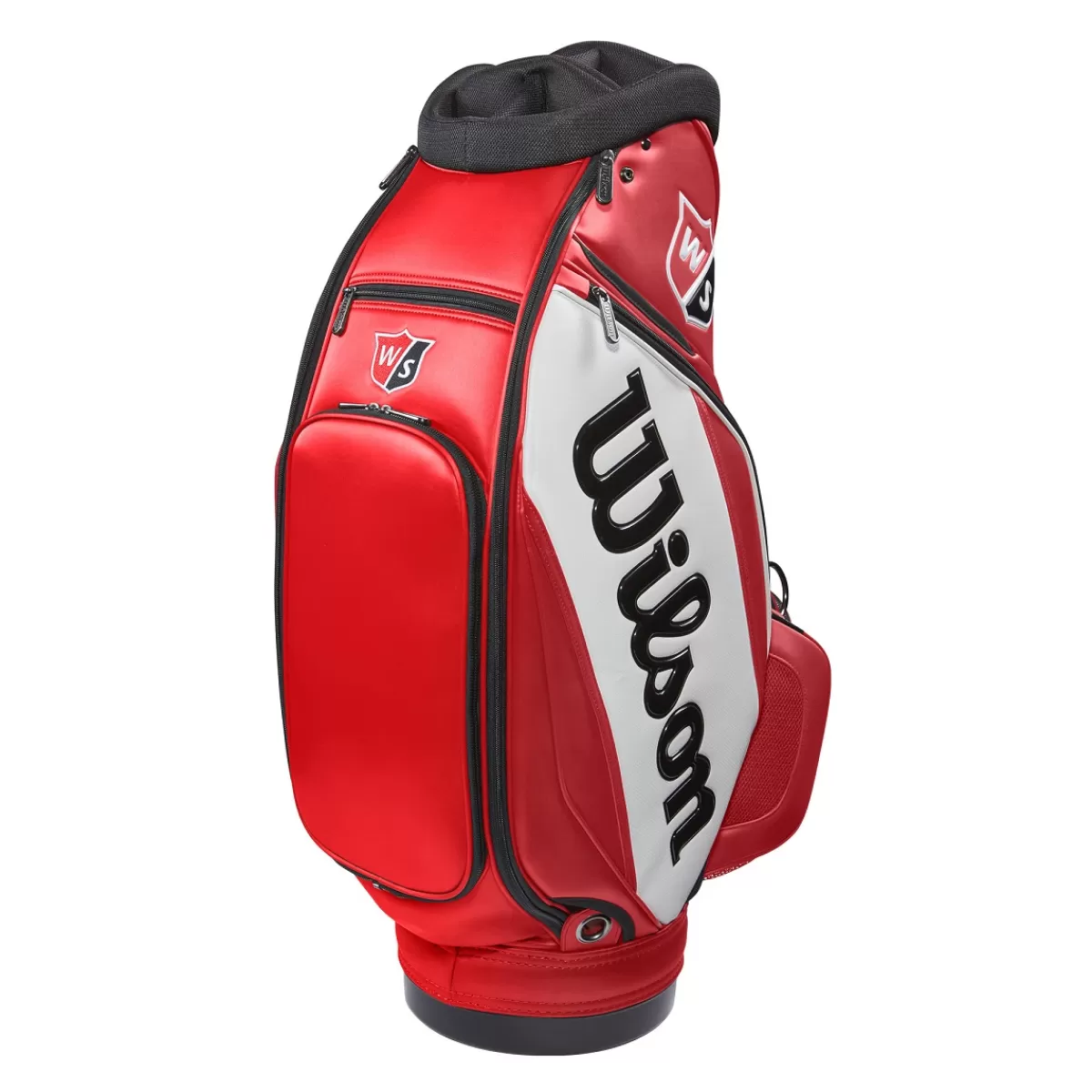 New Wilson Staff Wilson Pro Tour Golf Staff Bag Red